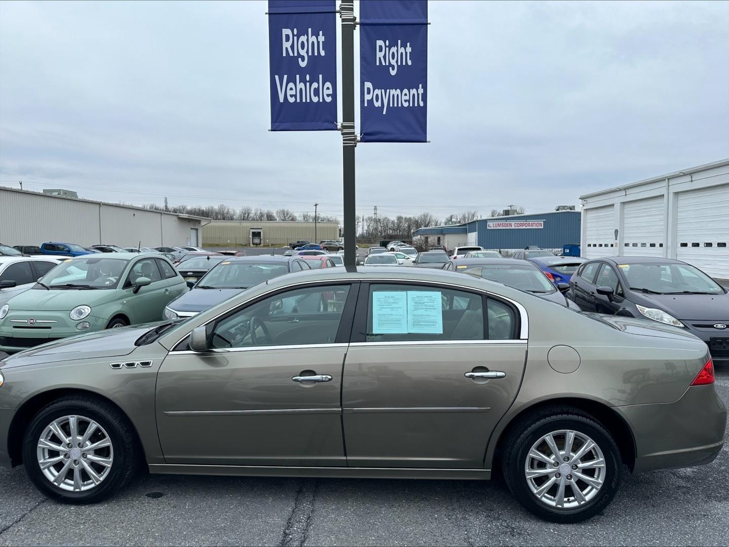 2011 GOLD Buick Lucerne CXL (1G4HC5EM6BU) with an 3.9L V6 OHV 12V engine, 4-Speed Automatic transmission, located at 1254 Manheim Pike, Lancaster, PA, 17601, (717) 393-9133, 40.062870, -76.323273 - Photo#7